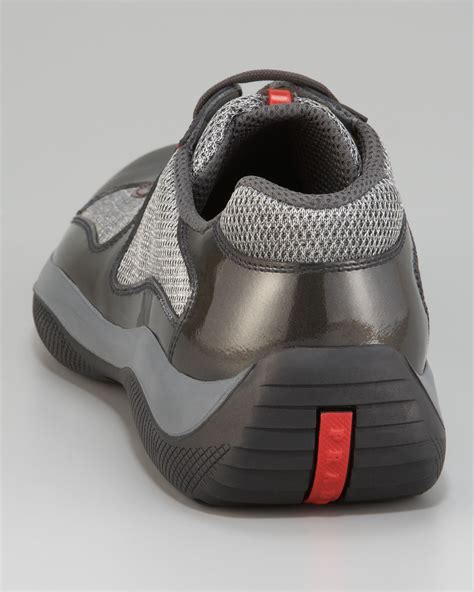 prada sneakers grey|grey Prada sneakers men.